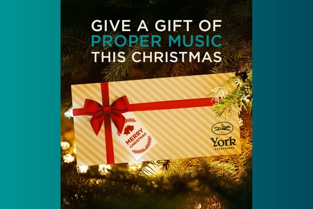 Make It a Christmas to Remember: Give the Gift of Proper Music with York Racecourse